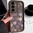 thumbnail image 3 of Funda de corazones de amor de Color caramelo para Samsung Galaxy A55 A54 5G A53 A52 A14 A34 A15 A35 S20 S21 FE S22 S23 S24 Ultra cubierta a prueba de golpes, 3 of 5