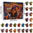 thumbnail image 3 of Halloween Countdown Sets Festive Decorations Witch Hat Acrylic Design for Celebrations and Events, 3 of 7