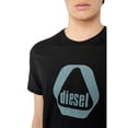 thumbnail image 3 of Diesel Mens Triangle Logo T-Shirt, 3 of 5
