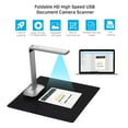 thumbnail image 4 of F50 Foldable HD High Speed USB Book Image Document Camera Scanner 15 -Pixels A3 & A4 Scanning Size with LED Light AI Technology USB Foot Pedal for Classroom Office Library Bank for Windows, 4 of 7