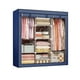 thumbnail image 1 of Closet Organizador Armable de Acero Inoxidable | Armario de Almacenamiento para Ropa | Ropero Portatil | Mueble de Tela Impermeable con Cierre | Perchero Guardaropa para Recamara, 1 of 5