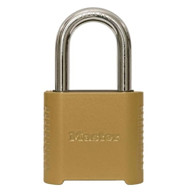 Master Lock 5037009 2 in. Hardened Steel Resettable Combination Padlock