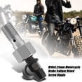 thumbnail image 3 of Multitools  M10X1.25Mm Motorcycle Brake Cylinder Caliper Bleed Screw  Banjo  Dust  Red Brake Banjo, 3 of 8