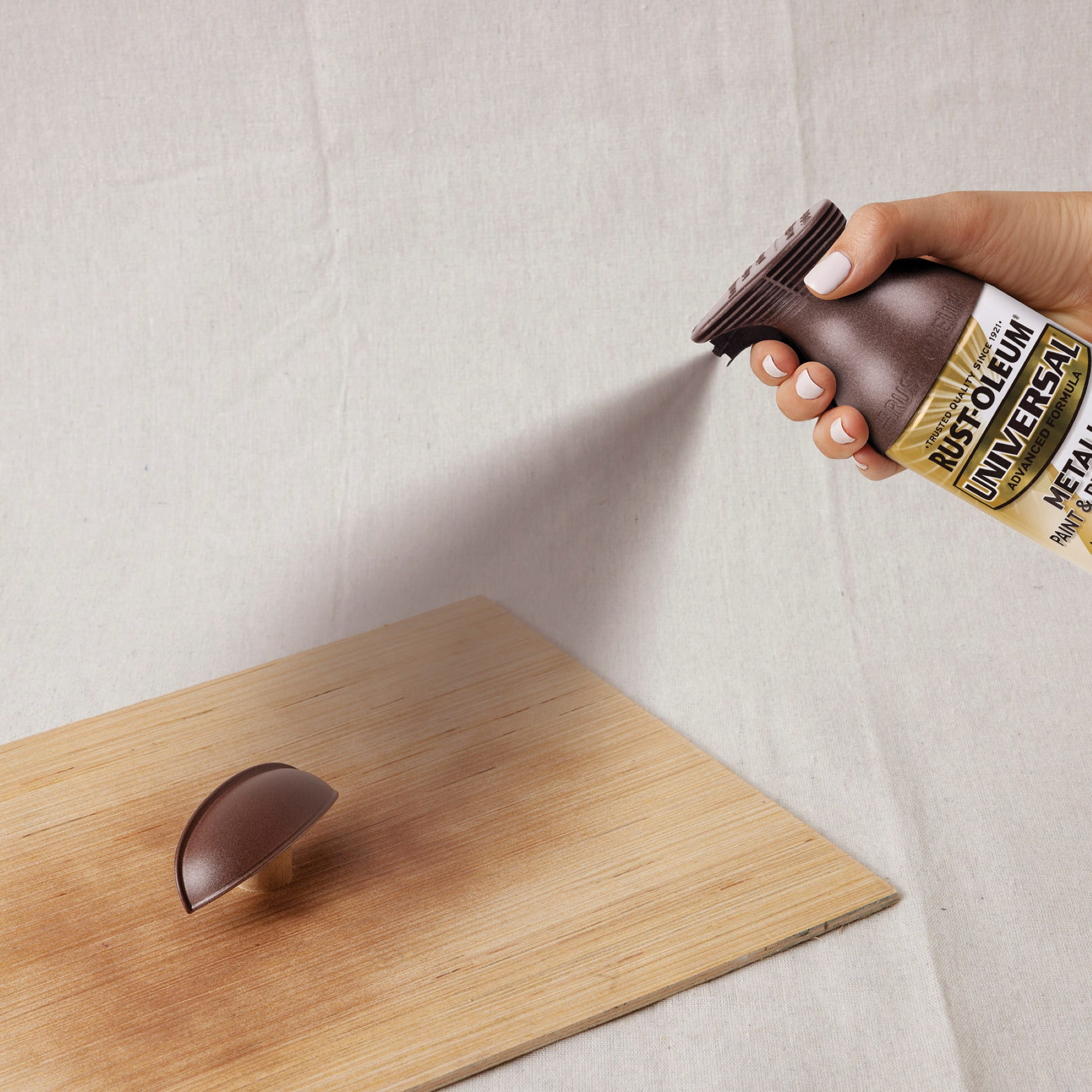 (6 pack) Burnished Amber, Rust-Oleum Universal Metallic Paint & Primer Spray Paint-271472, 11 oz