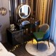 thumbnail image 1 of Drawer Mirrors Dressing Table Box Chair Organizer Makeup Dressing Table Luxury Makeup Living Room Coiffeuse Bedroom Furniture My Lux Decor Round, 1 of 31