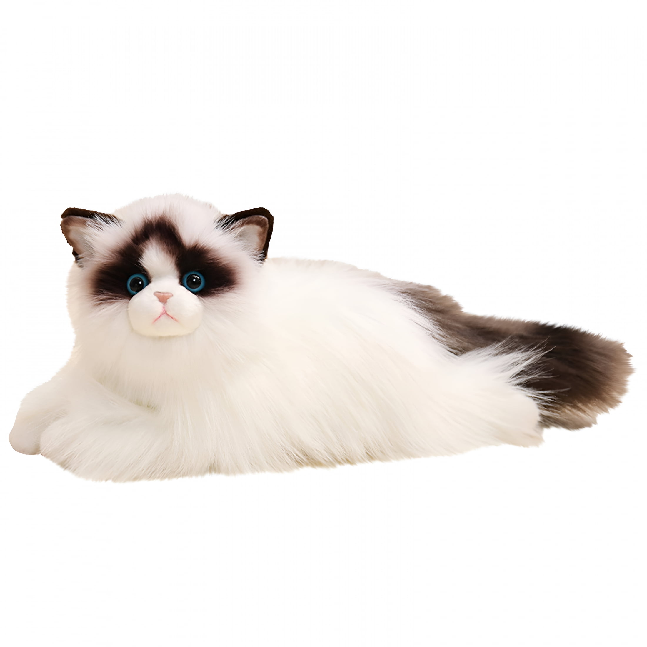 BESTSKY 2026 New Cat Pets,Handmade Weighted Stuffed Animals,Cat Plush Toy,Ragdoll Cat for Home Decor,Cuddling,Kids' Bedroom,Gift for Cat Lovers,Relaxation,Stress Relief
