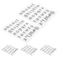 thumbnail image 3 of Transparent , Durable Educational Hand-made Rubber  Lower Case Alphabet Clear , for Card Making Decoration DIY Scrapbook Scrapbooking Photo Album, 3 of 8