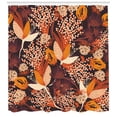 thumbnail image 3 of Ambesonne Autumn Shower Curtain, Fall Season Blossoms, 69"Wx84"L, Multicolor, 3 of 3