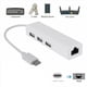 thumbnail image 3 of 5X USB-C USB 3.1 Tipo C A USB RJ45 Ethernet Lan Adaptador Hub Cable para PC, 3 of 7