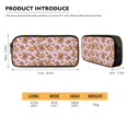thumbnail image 5 of Xixirimido Capybara Strawberry Pink Pattern Kids School Backpack 4Pcs Bundle 17 Inch Bookbag, Insulated Lunch Box, Water Bottle Pouch, Pen Organizer Back to School Essentials, 5 of 6