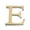A005- Gold (Letter E), variant on Decorative Alphabet Letters, 1Pc Gold Mirrored Surface Capital Letter N, Self-Adhesive English Letter Decor, 3D Thick Foam Backed Letter Sign, for Diy Home Wall Mural, Door Plate,