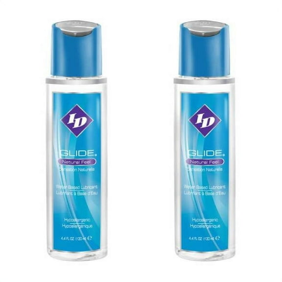 ID Lubricants Natural Feel Sensation Water Based Lubricant Hypoallergenic 4.4 fl oz - Pack of 2