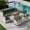 Dark Green, variant on 7-Piece Patio Furniture Set, Outdoor Patio Furniture with Thick Cushions, Modular Patio Sofa, Dual-Strand Wicker Rattan, Rust-Resistant Frame, Backyard Furniture for Garden, Deck, Navy Blue