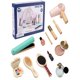 thumbnail image 1 of Wooden Makeup Toys Pretend Play Makeup Kit Beautiful Vanity Salon for Girls Makeup Sets for Girls, Xmas Birthday Gift for 4 5 6 7 Years Old Kids, 1 of 4