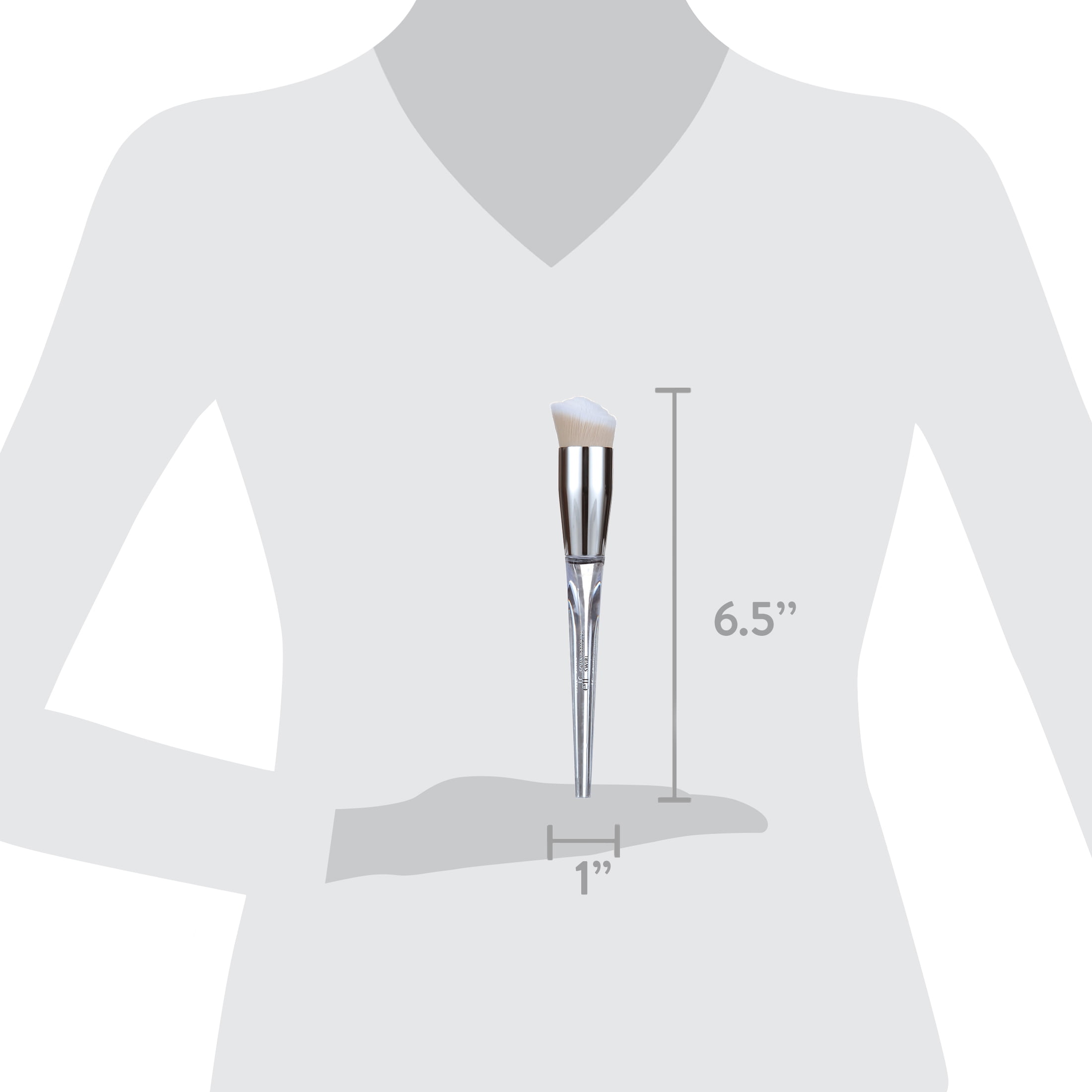 e.l.f. Cosmetics Precision Foundation Swirl Brush