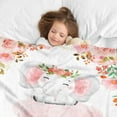 thumbnail image 3 of Elephant Baby Blanket, Pink Elephant Blanket Baby Girls, Super Soft Fleece Elepahnt Blankets for Newborns Toddler Girls, Elephant Baby Blanket Gifts Baby Girls Baby Shower 40"X50", 3 of 7
