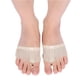 thumbnail image 5 of Tangas para pies con diseño lírico, para danza del vientre, con almohadillas para las patas, zapatos de media suela, accesorios de fitness (color piel/M), 5 of 15
