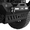 thumbnail image 3 of Hooke Road Front Bumper Lower Skid Plate Cover Guards Steel Fit 2007-2018 Jeep Wrangler JK, Black, 3 of 12
