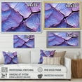 thumbnail image 4 of Designart "Gazing through Country Window at Pink Blossoms II" Floral Wall Art - Traditional Pink Window Bedroom Canvas Wall Art, 4 of 4
