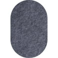 thumbnail image 3 of Unique Loom Uni-Luxe Dual Surface Felt and Rubber Non-Slip Rug Pad 1/4" Thick (7' 10" x 9' 10" Oval), 3 of 7