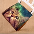 thumbnail image 1 of Cojín de Silla ABPHQTO Galaxy Outer Space Cool Cat 50x50 cm, 1 of 2