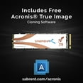 thumbnail image 2 of SABRENT 2TB Rocket Q4 NVMe PCIe 4.0 M.2 2280 Internal SSD Maximum Performance Solid State Drive R/W 4800/3600 MB/s (SB-RKTQ4-2TB), 2 of 7