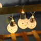 thumbnail image 4 of Luces de Ventana de Papá Noel, Diseño de 10 Cuentas Led, Funciona con Pilas, Decoración para Fiestas y Festivales, Cortina Navideña, Decoración para El Hogar y Bodas, 200 Cm de Largo, 4 of 6