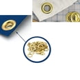 thumbnail image 2 of Ximing Grommet Tool Kit, Grommet Setting Tool and 50 Sets Grommets Eyelets with 3 Pieces Installation Tools for Craft Making, Repair, 2 of 10