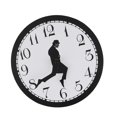 thumbnail image 1 of Comedy Inspired Wall Clock, Novelty Wall Clock for Home or Office Decor, Funny Silent Wall Clock, 1 of 2