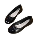 thumbnail image 6 of Miqool Women Ballet Flats Round Toe Slip On Comfortable Soft Sole Casual Dressy Indoor Outdoor Lightweight PU Flat Shoes, 6 of 9