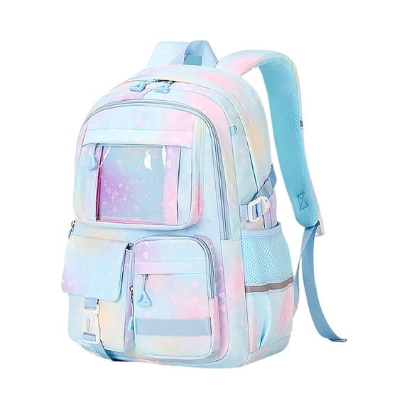 Backpack For Girls Cute Dreamy School Bags, Multi-Pocket Storage Schoolbag,Lightweight Waterproof Fabric,Comfortable Daily Use