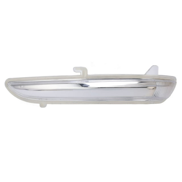 Indicador de espejo lateral izquierdo, carcasa de luz de señal de giro, lente ahumada 1607512680, repuesto para Citroen C3 C4