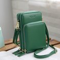 thumbnail image 4 of Qarigey Bolso de hombro para mujer a prueba de arañazos, amplia aplicación y resistente al desgarro para bolso femenino dentro o fuera de Bolsas de mensajero y de hombro Azul claro, 4 of 6