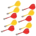 thumbnail image 4 of Aguja de dardo con conexión magnética, imán de seguridad para Wordpad, cabezas planas, 5 unidades, rojo y 5 unidades, amarillo, 4 of 15