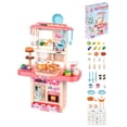 thumbnail image 1 of Cocinita Infantil RED VELVET Para Niñas Luz Sonido Agua + 40 Piezas, 1 of 6