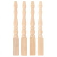 thumbnail image 1 of 4PCS/Set 1 12 Dollhouse Miniature Diy Wooden Table Leg Furniture Accessories, 1 of 6