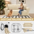 thumbnail image 2 of JIATER 1-Piece Sofa Cover Stretch Couch Cover Washable Sofa Slipcover Furniture Protector for Loveseat Sofa,Beige, 2 of 8