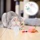 thumbnail image 3 of 2 piezas de repuesto de varita de juguete con plumas artificiales para gatos, varita interactiva para gatitos y gatos, 3 of 8