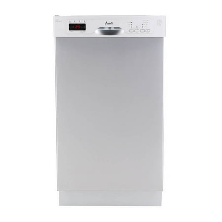 Avanti DWF18V3S 53 dBA Stainless Steel Compact Front Control Dishwasher