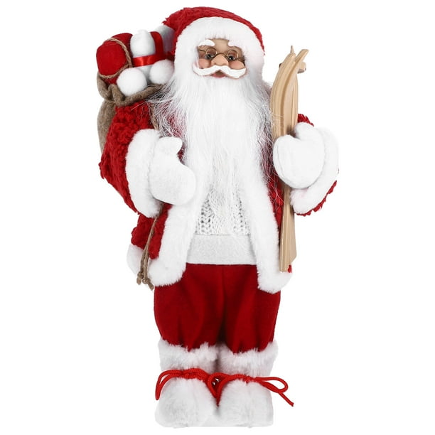 Figura decorativa de Papá Noel de GOOHOCHY para escritorio. Adorno de mesa.