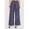 thumbnail image 4 of Women's Plaid Wide Leg Pants, 4 of 4