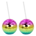 thumbnail image 1 of Vasos de bola de discoteca 2 piezas 20 onzas Billuyoard 600 ml, 1 of 1
