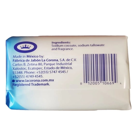 Jabon Rosa Venus Blanco Clasico 150 g / 5.29 oz Soap Bar Classic Bathing Natural Mexican smooth soothing gentle scent foaming shower and bath hand choose jabon tocador