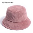 thumbnail image 2 of Sombrero De Cubo De Pelo De Conejo Artificial A La Moda, Sombrero De Pescador Cálido Unisex Para Otoño E Invierno, Sombrero De Lavabo De Felpa De Color Sólido Eigraketly AP006790-04, 2 of 5