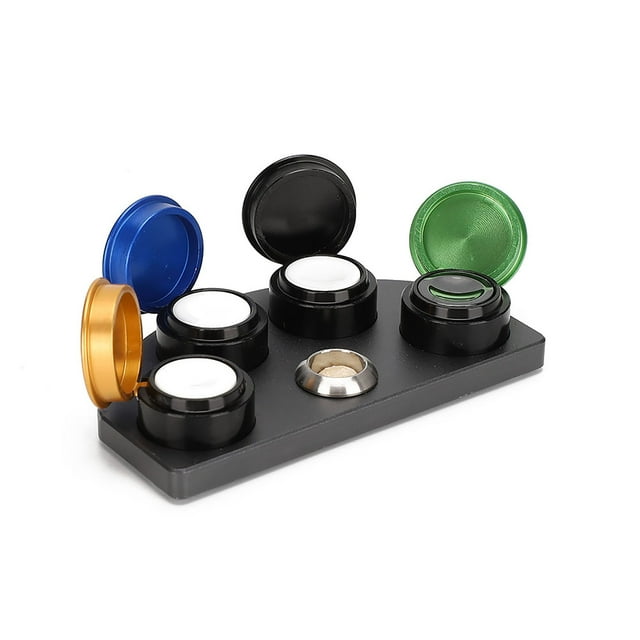 Herramienta De Inmersión De Aceite Para Reloj De Plato, Engrasador De Reloj De 4 Platos, Accesorio De Reparación De Reloj Para Relojeros
