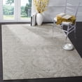 thumbnail image 2 of SAFAVIEH Princeton Carbrey Damask Area Rug, Grey/Beige, 6' x 9', 2 of 8