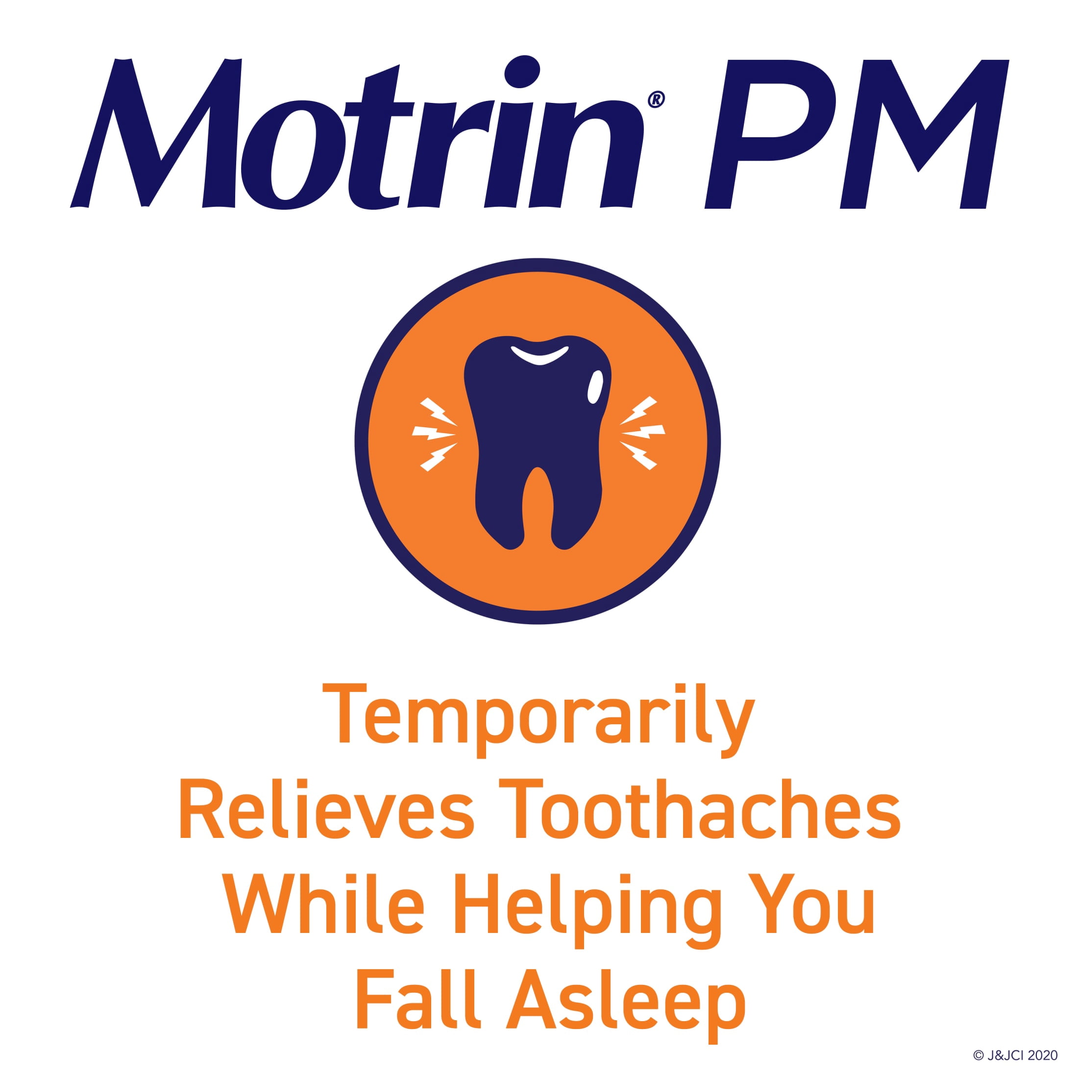 (6 pack) Motrin PM Caplets, 200 mg Ibuprofen & 38 mg Sleep Aid, Bulk, 80 Count