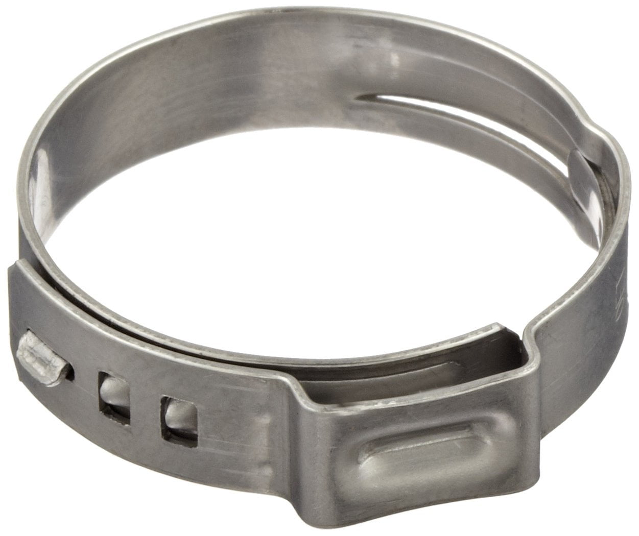 Oetiker 17800122 Stainless Steel Stepless Hose Clamp Band Width 9 mm - 28 mm Clamp ID Range 22 mm Closed Bolted Pack of 10 Open