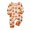 White base with orange pumpkins, variant on Grblisyd Matching Family Halloween Pajamas Set Cute Pumpkin Print 2-Piece PJS for Adults & Kids Holiday Family Pajamas