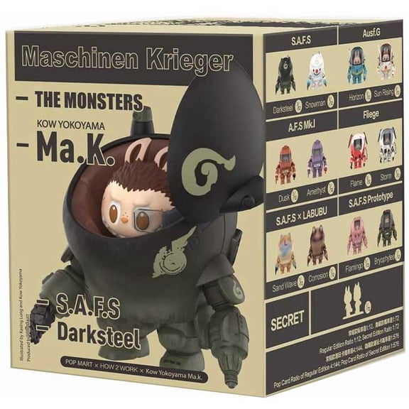 Pop Mart Labubu The Monsters x Kow Yokoyama MA.K.Series Figure Single Blind Box